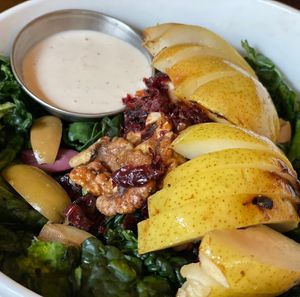 Grilled Pear Salad at The Organic Grill in New York City
