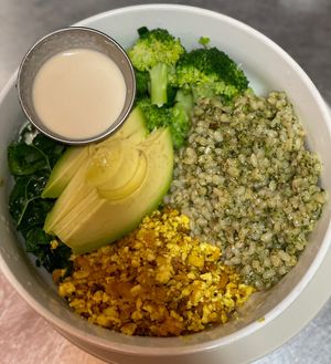 Green Earth Bowl  at The Organic Grill in New York City