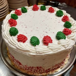 Gluten Free Peppermint Chocolate Cake  at The Organic Grill in New York City