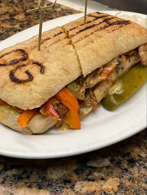 Cheez Wiz  Sandwich  #Veganuary at The Organic Grill in New York City