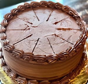 New Gluten Free Chocolate Chocolate Cake   at The Organic Grill in New York City