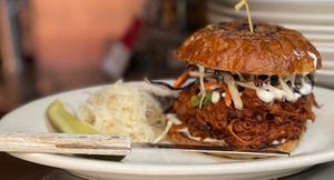 Jackfruit Sandwich   at The Organic Grill in New York City