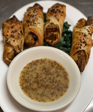 Not Piggies in a Blanket   at The Organic Grill in New York City