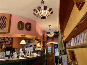 inside  at The Organic Grill in New York City