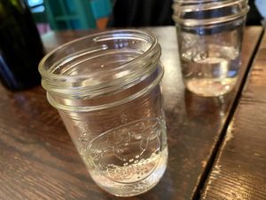 water  at The Organic Grill in New York City