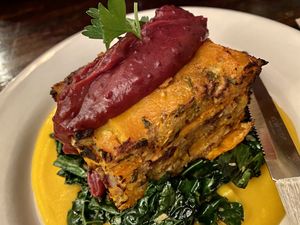 beautiful food  at The Organic Grill in New York City