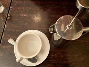 coffee  at The Organic Grill in New York City