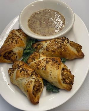 Not Piggies in a Blanket   at The Organic Grill in New York City