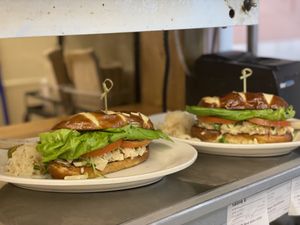 Lobster Roll   at The Organic Grill in New York City