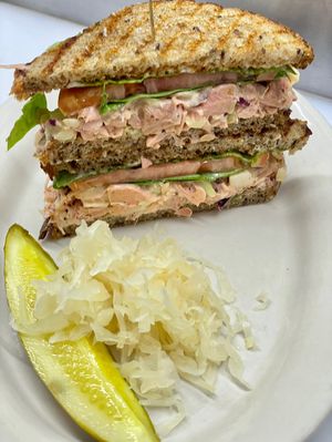 UnTuna Sandwich or UnTuna Melt?   at The Organic Grill in New York City