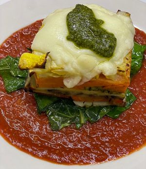 Rainbow Lasagna   at The Organic Grill in New York City