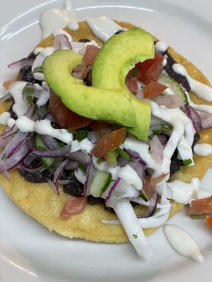 Young Coconut Meat Ceviche   at The Organic Grill in New York City