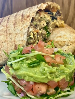 Monster Burrito   at The Organic Grill in New York City