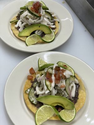 Young Coconut Ceviche   at The Organic Grill in New York City