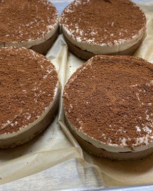 New House made Dessert: Raw Tiramisu   at The Organic Grill in New York City