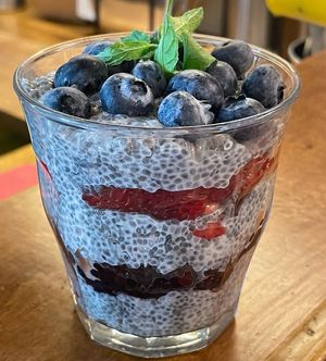 Chia Pudding Dessert   at The Organic Grill in New York City