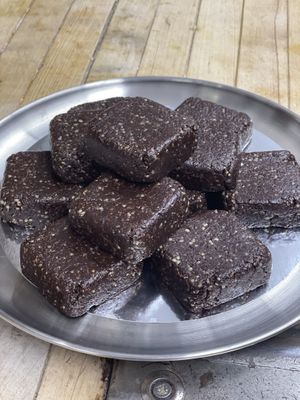 Raw Brownies  at The Organic Grill in New York City