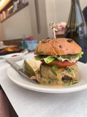   at The Organic Grill in New York City