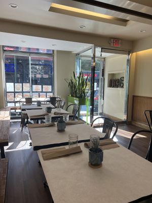   at The Organic Grill in New York City