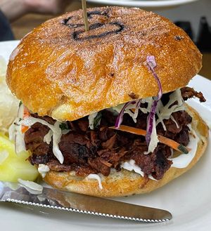 Jackfruit Sandwich   at The Organic Grill in New York City