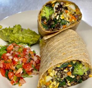 Monster Burrito   at The Organic Grill in New York City