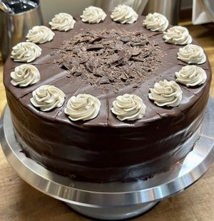 Chocolate Chai cake   at The Organic Grill in New York City