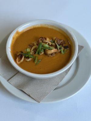 Not Lobster Bisque   at The Organic Grill in New York City