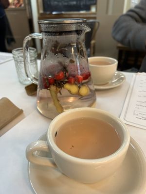 Winter tea   at The Organic Grill in New York City