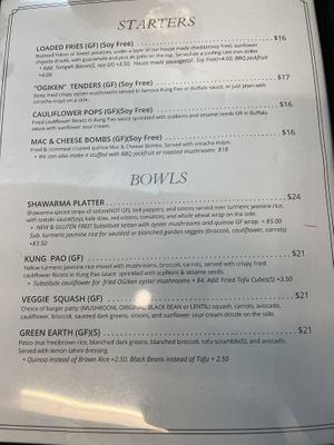   at The Organic Grill in New York City