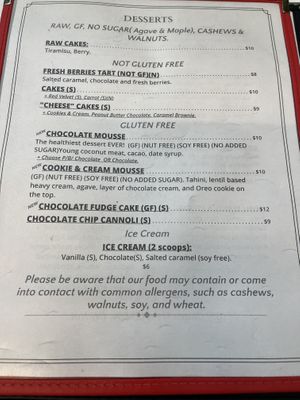   at The Organic Grill in New York City