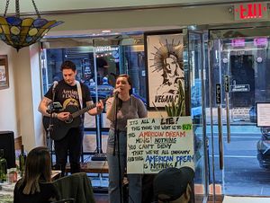 Singer-Songwriter night at The Organic Grill in New York City