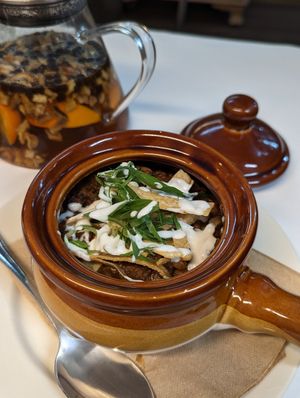 Bowl of Chili at The Organic Grill in New York City