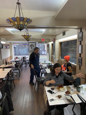   at The Organic Grill in New York City