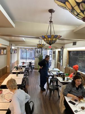   at The Organic Grill in New York City