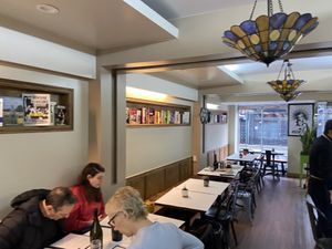   at The Organic Grill in New York City