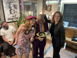 Event with raffle  at The Organic Grill in New York City