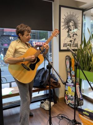 Live music  at The Organic Grill in New York City