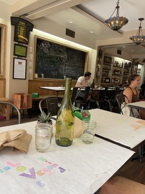   at The Organic Grill in New York City