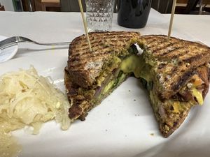 Sandwich  at The Organic Grill in New York City