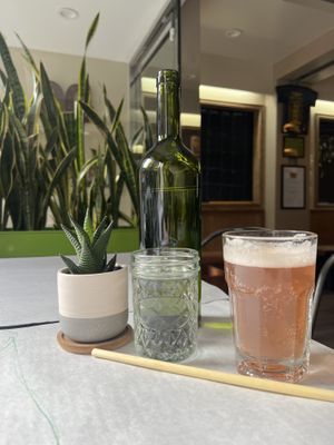 Kombucha on TAP!  at The Organic Grill in New York City