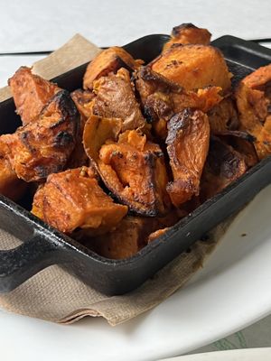 Good sweet potato, would love more salt or cooking or make thinner  at The Organic Grill in New York City