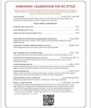  at The Organic Grill in New York City