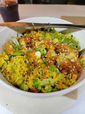 Kung Pao at The Organic Grill in New York City