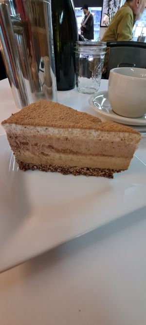 Raw Tiramisu at The Organic Grill in New York City