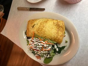 Omelette  at The Organic Grill in New York City