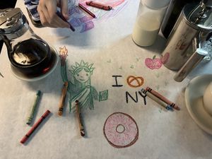   at The Organic Grill in New York City