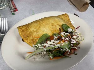 Omelete😋  at The Organic Grill in New York City