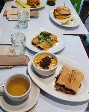 Lunch served 12-4 pm Monday- Friday! Everything under $20. at The Organic Grill in New York City