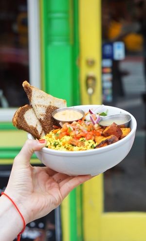 Kitchen Scram Bowl  at The Organic Grill in New York City