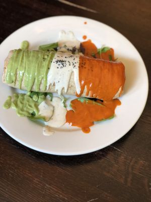 Breakfast Burrito  at The Organic Grill in New York City